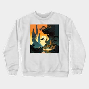 alien planet Crewneck Sweatshirt